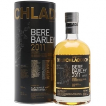 布赫拉迪古卓大麦2011版单一麦芽苏格兰威士忌 Bruichladdich Bere Barley 2011 Islay Single Malt Scotch Whisky 700ml