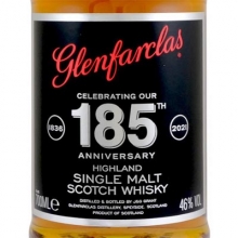 格兰花格185周年纪念版单一麦芽苏格兰威士忌 Glenfarclas 185th Anniversary Single Malt Scotch Whisky 700ml