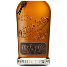 坦普顿10年单桶黑麦威士忌 Templeton Aged 10 Years Single Barrel Rye Whiskey 750ml