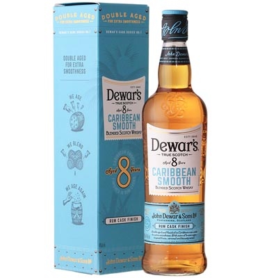 帝王8年加勒比桶调和苏格兰威士忌 Dewar's 8 Year Old Caribbean Smooth Blended Scotch Whisky 700ml