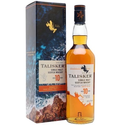 泰斯卡10年单一麦芽苏格兰威士忌 Talisker Aged 10 Years Single Malt Scotch Whisky 700ml