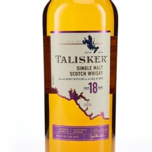 泰斯卡18年单一麦芽苏格兰威士忌 Talisker Aged 18 Years Single Malt Scotch Whisky 700ml