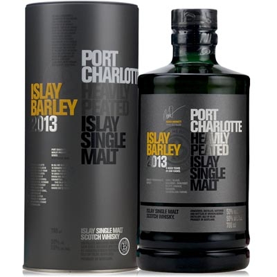 布赫拉迪波夏艾雷岛大麦单一麦芽苏格兰威士忌 Bruichladdich Port Charlotte Islay Barley Single Malt Scotch Whisky 700ml