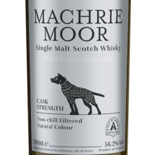 艾伦麦克摩原桶强度单一麦芽威士忌 Arran Machrie Moor Cask Strength Single Malt Scotch Whisky 700ml