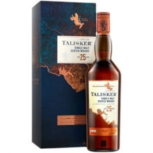 泰斯卡25年单一麦芽苏格兰威士忌 Talisker Aged 25 Years Single Malt Scotch Whisky 700ml