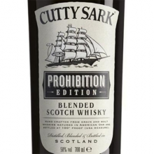 顺风限量版调和苏格兰威士忌 Cutty Sark Prohibition Edition Blended Scotch Whisky 700ml