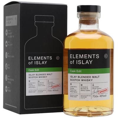 艾雷元素融合桶混合麦芽苏格兰威士忌 Elements of Islay Cask Edit Blended Malt Scotch Whisky 700ml