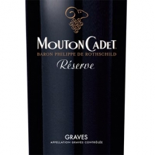 木桐嘉棣酒庄珍藏格拉夫干红葡萄酒 Mouton Cadet Reserve Graves Rouge 750ml