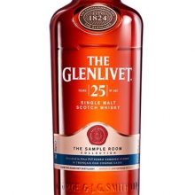 格兰威特25年单一麦芽苏格兰威士忌 Glenlivet 25 Year Old The Sample Room Collection Single Malt Scotch Whisky 700ml