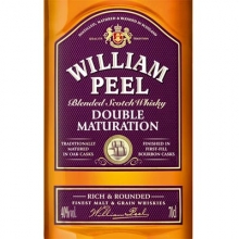 威廉彼乐双桶陈酿调和苏格兰威士忌 William Peel Double Maturation Blended Scotch Whisky 700ml