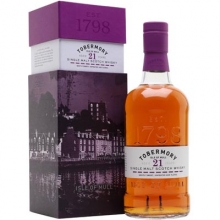 托本莫瑞21年单一麦芽苏格兰威士忌 Tobermory Aged 21 Years  Single Malt Scotch Whisky 700ml