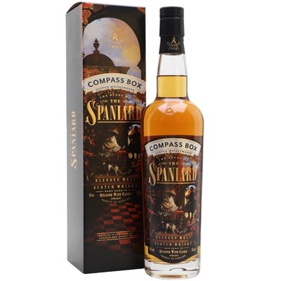 罗盘针西班牙人故事混合麦芽苏格兰威士忌 Compass Box The Story of the Spaniard Blended Malt Scotch Whisky 700ml
