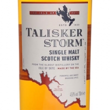 泰斯卡风暴单一麦芽苏格兰威士忌 Talisker Storm Single Malt Scotch Whisky 700ml