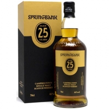 云顶25年单一麦芽苏格兰威士忌 Springbank 25 Year Old Campbeltown Single Malt Scotch Whisky 700ml