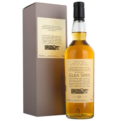 格兰斯佩12年单一麦芽苏格兰威士忌（花鸟系列） Glen Spey Aged 12 Years Speyside Single Malt Scotch Whisky 700ml