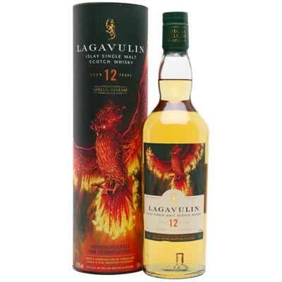 乐加维林12年桶装原酒限量版单一麦芽苏格兰威士忌 Lagavulin Aged 12 Years Special Releases Islay Single Malt Scotch Whisky 700ml