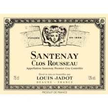 路易亚都世家桑特奈卢梭一级园干红葡萄酒 Louis Jadot Santenay Clos Rousseau Premier Cru 750ml