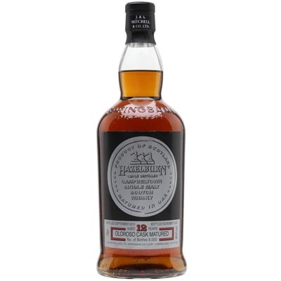 哈索本12年欧罗洛索雪莉桶单一麦芽威士忌 Hazelburn Aged 12 Years Oloroso Cask Matured Campbeltown Single Malt Scotch Whisky 700ml