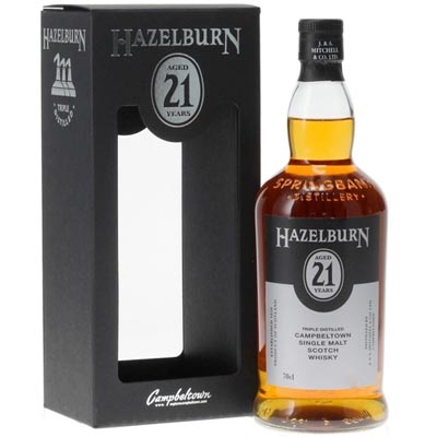 哈索本21年单一麦芽苏格兰威士忌 Hazelburn Aged 21 Years Campbeltown Single Malt Scotch Whisky 700ml