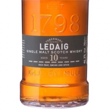 托本莫瑞利德歌10年单一麦芽苏格兰威士忌 Tobermory Ledaig Aged 10 Years Single Malt Scotch Whisky 700ml