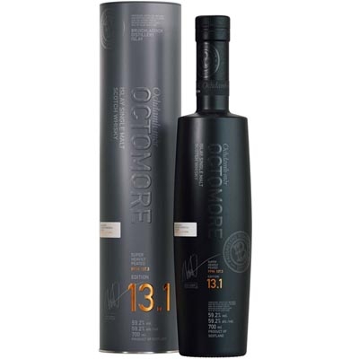 布赫拉迪泥煤怪兽13.1版单一麦芽苏格兰威士忌 Bruichladdich Octomore Edition 13.1 Aged 5 Years Single Malt Scotch Whisky 700ml