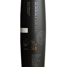 布赫拉迪泥煤怪兽14.1版单一麦芽苏格兰威士忌 Bruichladdich Octomore Edition 14.1 Aged 5 Years Single Malt Scotch Whisky 700ml