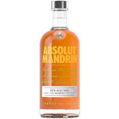 绝对柑橘味伏特加 Absolut Mandrin Vodka 700ml