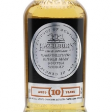 哈索本10年单一麦芽苏格兰威士忌 Hazelburn Aged 10 Years Campbeltown Single Malt Scotch Whisky 700ml