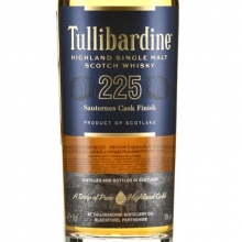图里巴丁225苏玳桶单一麦芽苏格兰威士忌 Tullibardine 225 Sauternes Cask Finish Highland Single Malt Scotch Whisky 700ml