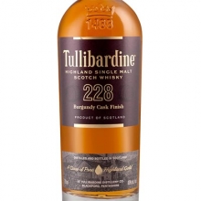 图里巴丁228勃艮第桶单一麦芽苏格兰威士忌 Tullibardine 228 Burgundy Cask Finish Highland Single Malt Scotch Whisky 700ml