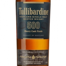 图里巴丁500雪莉桶单一麦芽苏格兰威士忌 Tullibardine 500 Sherry Cask Finish Highland Single Malt Scotch Whisky 700ml
