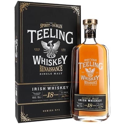 帝霖18年文艺复兴第一部单一麦芽爱尔兰威士忌 Teeling 18 Year Old Renaissance Series 1 Single Malt Irish Whiskey 700ml