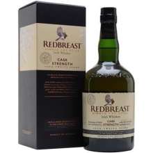 知更鸟12年原桶强度单一壶式蒸馏爱尔兰威士忌 Redbreast 12 Year Old Cask Strength Single Pot Still Irish Whiskey 700ml