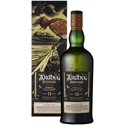 阿贝13年精选集第一版女妖的故事单一麦芽苏格兰威士忌 Ardbeg 13 Years Old Anthology The Harpy's Tale Single Malt Scotch Whisky 700ml