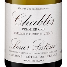 路易拉图酒庄夏布利一级园干白葡萄酒 Louis Latour Chablis Premier Cru 750ml