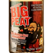 大鼻子圣诞节限量版混合麦芽苏格兰威士忌 Big Peat Christmas Edition Cask Strength Blended Malt Scotch Whisky 700ml