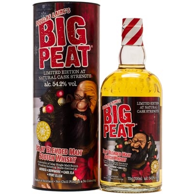 大鼻子圣诞节限量版混合麦芽苏格兰威士忌 Big Peat Christmas Edition Cask Strength Blended Malt Scotch Whisky 700ml