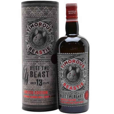 黄金鼠13年遇见野兽混合麦芽苏格兰威士忌 Timorous Beastie Aged 13 Years Meet The Beast Highland Blended Malt Scotch Whisky 700ml