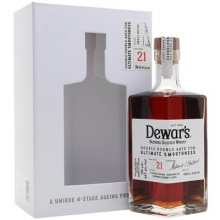 【春节特惠】帝王21年四次陈酿调和苏格兰威士忌 Dewar's Double Double 21 Year Old Blended Scotch Whisky 500ml
