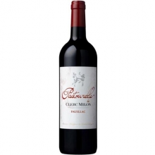 克拉米伦庄园副牌干红葡萄酒 Pastourelle de Clerc Milon 750ml