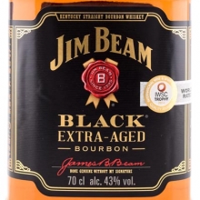 占边黑标波本威士忌 Jim Beam Black Extra Aged 8 Years Old Kentucky Straight Bourbon Whiskey 700ml