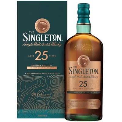 苏格登达夫镇25年单一麦芽苏格兰威士忌 The Singleton of Dufftown 25 Year Old Single Malt Scotch Whisky 700ml