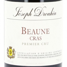 约瑟夫杜鲁安酒庄格拉斯一级园干红葡萄酒 Joseph Drouhin Beaune Cras Premier Cru 750ml