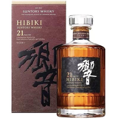 响21年日本调和威士忌 Hibiki Aged 21 Years Japanese Blended Whisky 700ml
