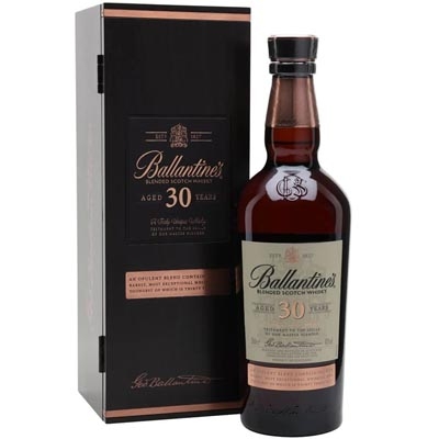 百龄坛30年调和苏格兰威士忌 Ballantine's Aged 30 Years Blended Scotch Whisky 700ml