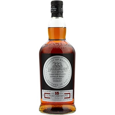 哈索本15年欧罗洛索雪莉桶单一麦芽苏格兰威士忌 Hazelburn Aged 15 Years Oloroso Cask Matured Single Malt Scotch Whisky 700ml