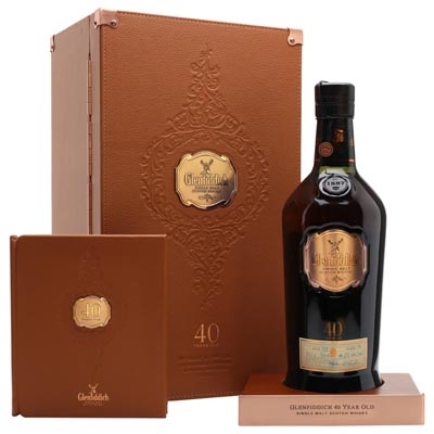 格兰菲迪40年单一麦芽威士忌 Glenfiddich 40 Year Old Single Malt Scotch Whisky 700ml