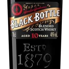 黑瓶10年调和苏格兰威士忌 Black Bottle Aged 10 Years Blended Scotch Whisky 700ml