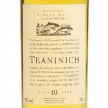 第林可10年单一麦芽苏格兰威士忌（花鸟系列） Teaninich Aged 10 Years Flora & Fauna Highland Single Malt Scotch Whisky 700ml