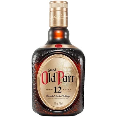 欧伯12年调和苏格兰威士忌 Old Parr 12 Year Old Blended Scotch Whisky 750ml